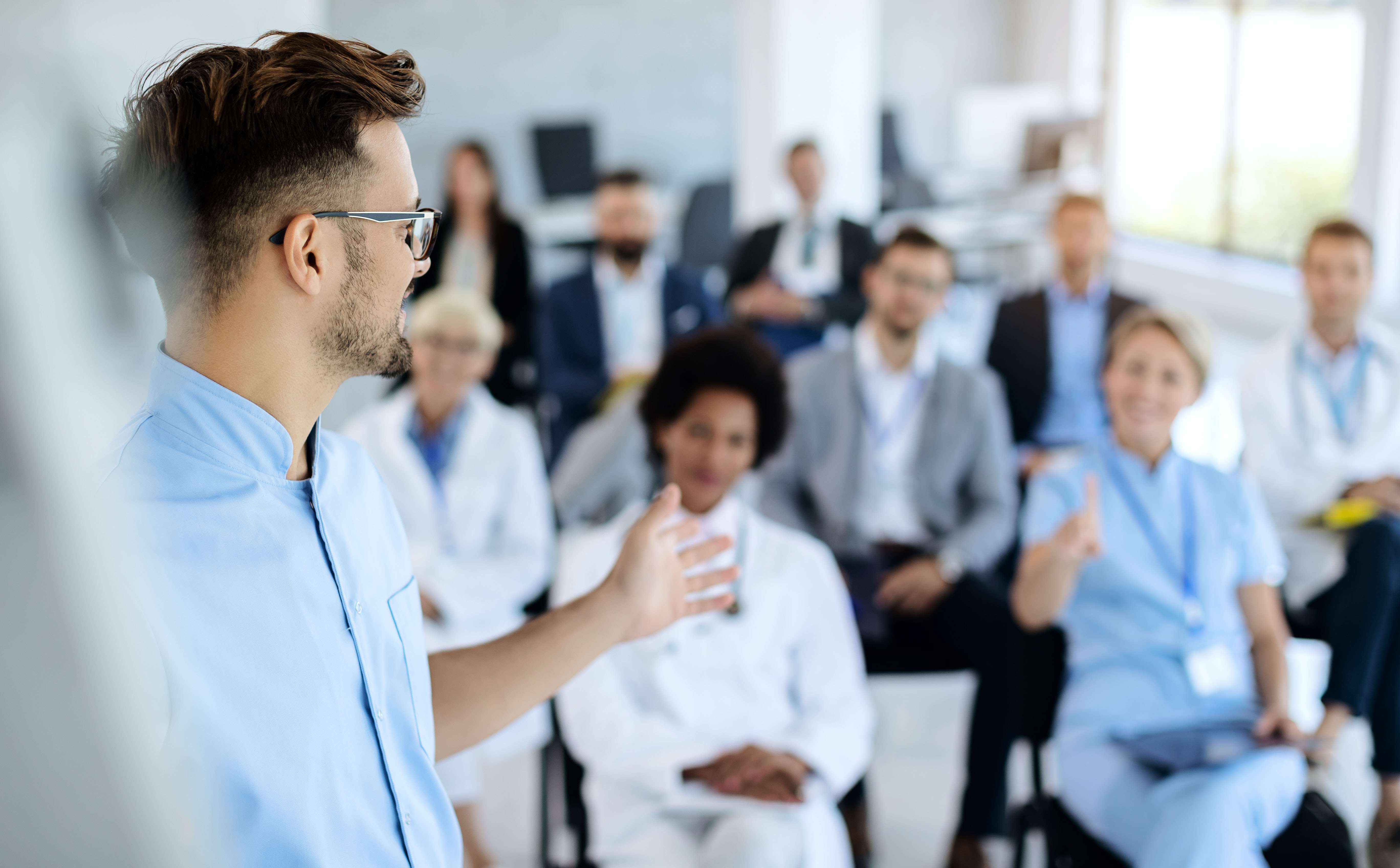 Healthcare Innovation Pitch Event_Location Card Component